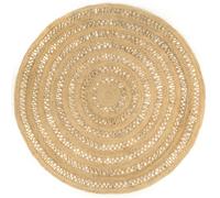 Vidaxl Tapis Fait À La Main Jute Tressée 210 Cm