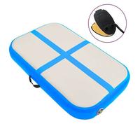 vidaXL Tapis Gonflable de Gymnastique avec Pompe Tapis d'Exercice Tapis de Yoga Kickboxing Parc Lutte Ecole Club Sportif 92650