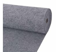 Vidaxl Tapis Gris 1,2 X 15 M Polyester