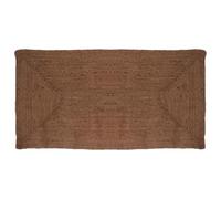 vidaXL Tapis gris jute 80 x 200 cm