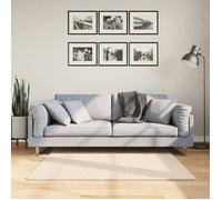 vidaXL Tapis HUARTE à poils courts, doux et lavable Noir 100x200 cm