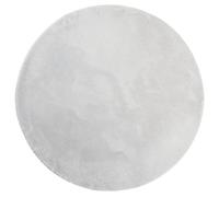 Vidaxl Tapis Huarte À Poils Courts Doux Et Lavable Gris Ø 100 Cm