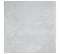 vidaXL Tapis Huarte à poils courts, doux et lavable, moderne, gris 160x160 cm