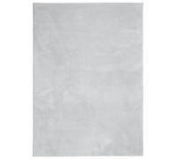 Vidaxl Tapis Huarte À Poils Courts Doux Et Lavable Gris 160x230 Cm