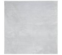 vidaXL Tapis à poils courts doux et lavable – moderne gris 200x200 cm