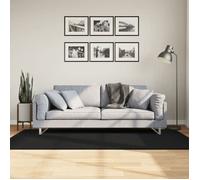 vidaXL Tapis Huarte – À poils courts, doux et lavable – Noir 100x200 cm