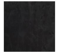 vidaXL Tapis Moderne à poils courts doux et lavable Noir 240x240 cm