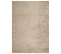 Vidaxl Tapis Huarte À Poils Courts Doux Et Lavable Sable 120x170 Cm