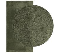 Vidaxl Tapis Huarte À Poils Courts Doux Et Lavable Vert Forêt 60x110cm