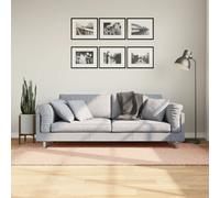 Vidaxl Tapis Huarte À Poils Courts Doux Lavable Rouge Clair 100x200 Cm