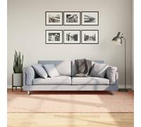 Vidaxl Tapis Huarte À Poils Courts Doux Lavable Rouge Clair 160x230 Cm