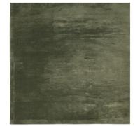 vidaXL Tapis HUARTE - à poils courts, doux, lavable - Vert Forêt 120x120 cm
