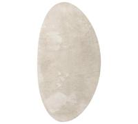 vidaXL Tapis de Surface HUARTE Beige 100 x 200 cm Polyester, Tapis antidérapant pour Salon, Modern et Pliable, Confortable en Polyester, Parfait pour la Chambre