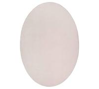 vidaXL Tapis HUARTE Couleur Sable 100 x 200 cm Polyester, Tapis Ovale Pliable Anti-dérapant pour Le Salon, Style Moderne, déco intérieure/extérieure Chic