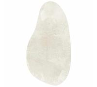 vidaXL Tapis HUARTE - Crème - Polyester 80 x 150 cm - Antidérapant, Insonorisant