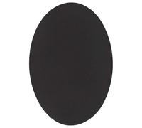 vidaXL Tapis HUARTE Noir 140x200 cm Ovale