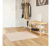 Vidaxl Tapis Imprimé Crème 100 X 100 Cm Polyester Et Pvc