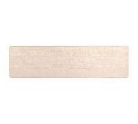 Vidaxl Tapis Imprimé Crème 350 X 80 Cm Polyester Et Pvc