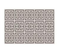 vidaXL Tapis Intérieur Extérieur à Poils Courts Antidérapant, Moquette de Sol, Carpette de Chambre à Coucher Salon Terrasse Balcon, 160x230 cm