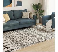 vidaXL Tapis Intérieur Extérieur à Poils Courts Antidérapant, Moquette de Sol, Carpette de Chambre à Coucher Salon Terrasse Balcon, 190x300 cm