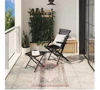 Vidaxl Tapis Arbizu Intérieur Extérieur Design Vintage 80x150 Cm