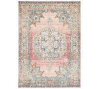 vidaXL Tapis Intérieur Extérieur Design Vintage, Moquette de Sol, Tapis de Zone, Carpette de Salon Chambre Bureau, Multicolore 240x340 cm