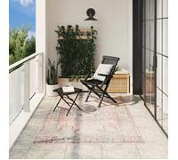 vidaXL Tapis Intérieur Extérieur Design Vintage, Moquette de Sol, Tapis de Zone, Carpette de Salon Chambre Bureau, 375689