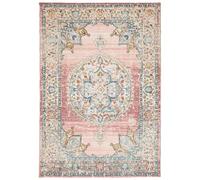 vidaXL Tapis Intérieur Extérieur Design Vintage, Moquette de Sol, Tapis de Zone, Carpette de Salon Chambre Bureau, Multicolore 140x200 cm