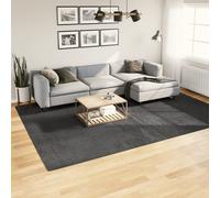 Vidaxl Tapis Iza Poils Courts Style Scandinave Anthracite 240x340 Cm