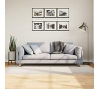 Tapis Poils Courts Moquette Salon Style Scandinave Crème 200x280 cm vidaXL