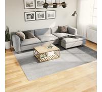 Vidaxl Tapis Iza Poils Courts Style Scandinave Gris 200x280 Cm