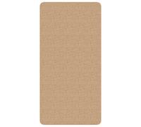 vidaXL Tapis en jute avec support en latex 80x160 cm Naturel 245284