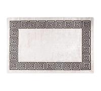 vidaXL Tapis Lavable 80x150 cm Beige Clair