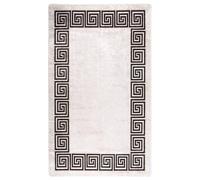 Vidaxl Tapis Lavable Antidérapant 120x180 Cm Beige Clair