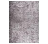 Vidaxl Tapis Lavable Antidérapant 120x180 Cm Gris