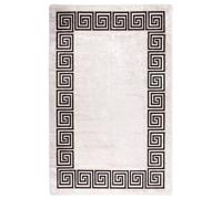 Vidaxl Tapis Lavable Antidérapant 80x150 Cm Beige Clair