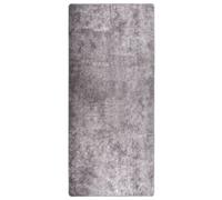 Vidaxl Tapis Lavable Antidérapant 80x300 Cm Gris