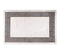 Vidaxl Tapis Lavable Antid¿¿Rapant 160x230 Cm Beige Clair
