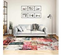 vidaXL Tapis lavable antidérapant Patchwork 160x230 cm Multicolore