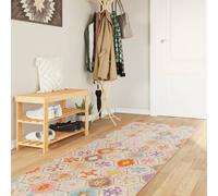 Vidaxl Tapis Lavable Multicolore 80x300 Cm Antidérapant