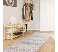 Vidaxl Tapis Lavable Multicolore 80x300 Cm Antidérapant