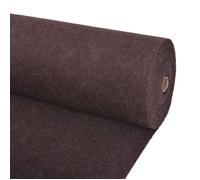 vidaXL Tapis Marron 1 2 x 20 m Polyester 331342