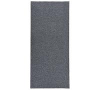 vidaXL Tapis Moquette Paillasson Tapis d'Entrée Tapis de Plancher Tapis de Sol Antidérapant Salon Maison Intérieur 100x250 cm Gris