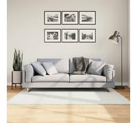 Vidaxl Tapis Oviedo À Poils Courts Crème 120x120 Cm