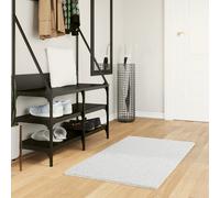 Vidaxl Tapis Oviedo À Poils Courts Gris 60x110 Cm