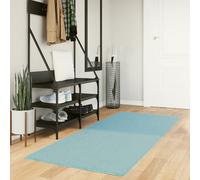 Vidaxl Tapis Oviedo À Poils Courts Vert 80x200 Cm