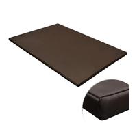 vidaXL Tapis Plat Rectangulaire pour Chien Taille L Marron Panier Couchage 170241