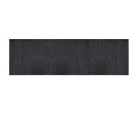 vidaXL Tapis rectangulaire Gris 60x200 cm Bambou, Tapis de Salon, Tapis rectangulaire, Tapis Moderne, Tapis de Chambre à Coucher, Tapis en Bambou