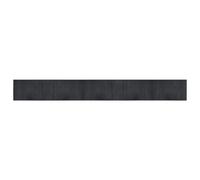 vidaXL Tapis rectangulaire Gris 60x500 cm Bambou