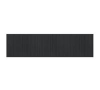vidaXL Tapis rectangulaire en bambou gris 80x300 cm pour salon, cuisine, chambre